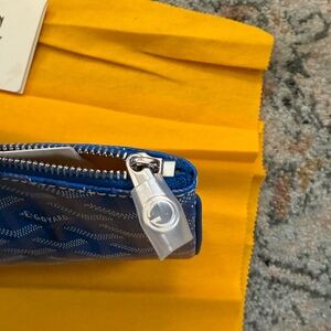 Goyard Blue Pouch